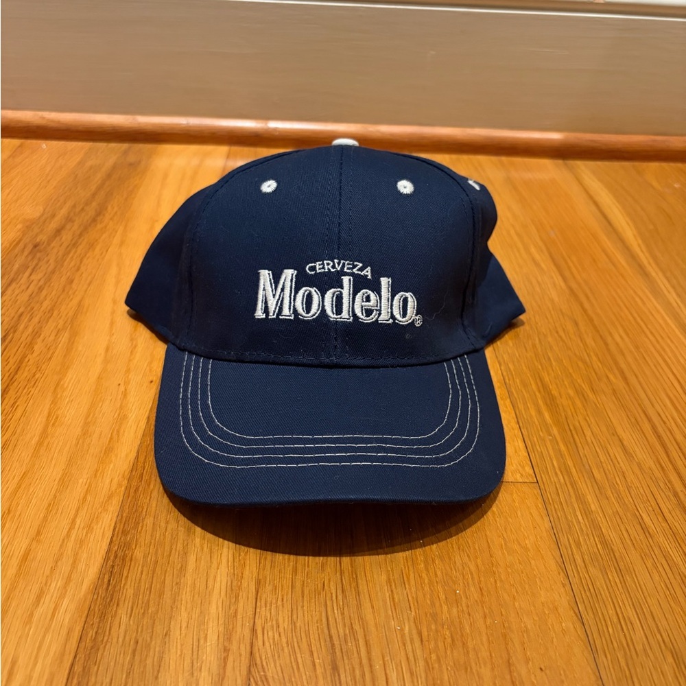 New Never Worn Adult Size Navy Blue Modelo AdjustableHat Cap